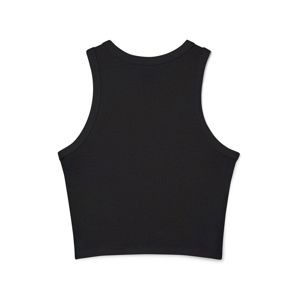 Spend Dat Tank Top — Trendy Pink Dripping Graphic Crop Tank
