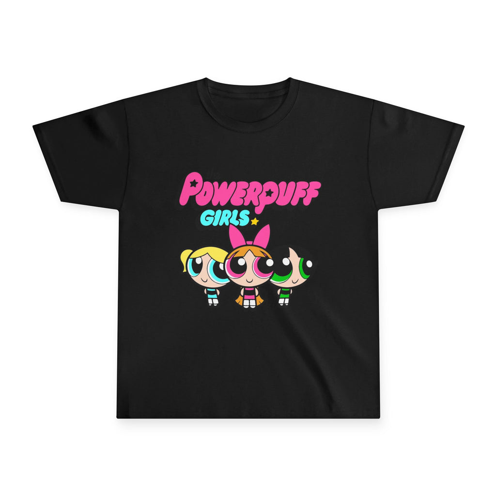 Powerpuff Girls Youth Tee – Blossom, Bubbles & Buttercup Cartoon Shirt