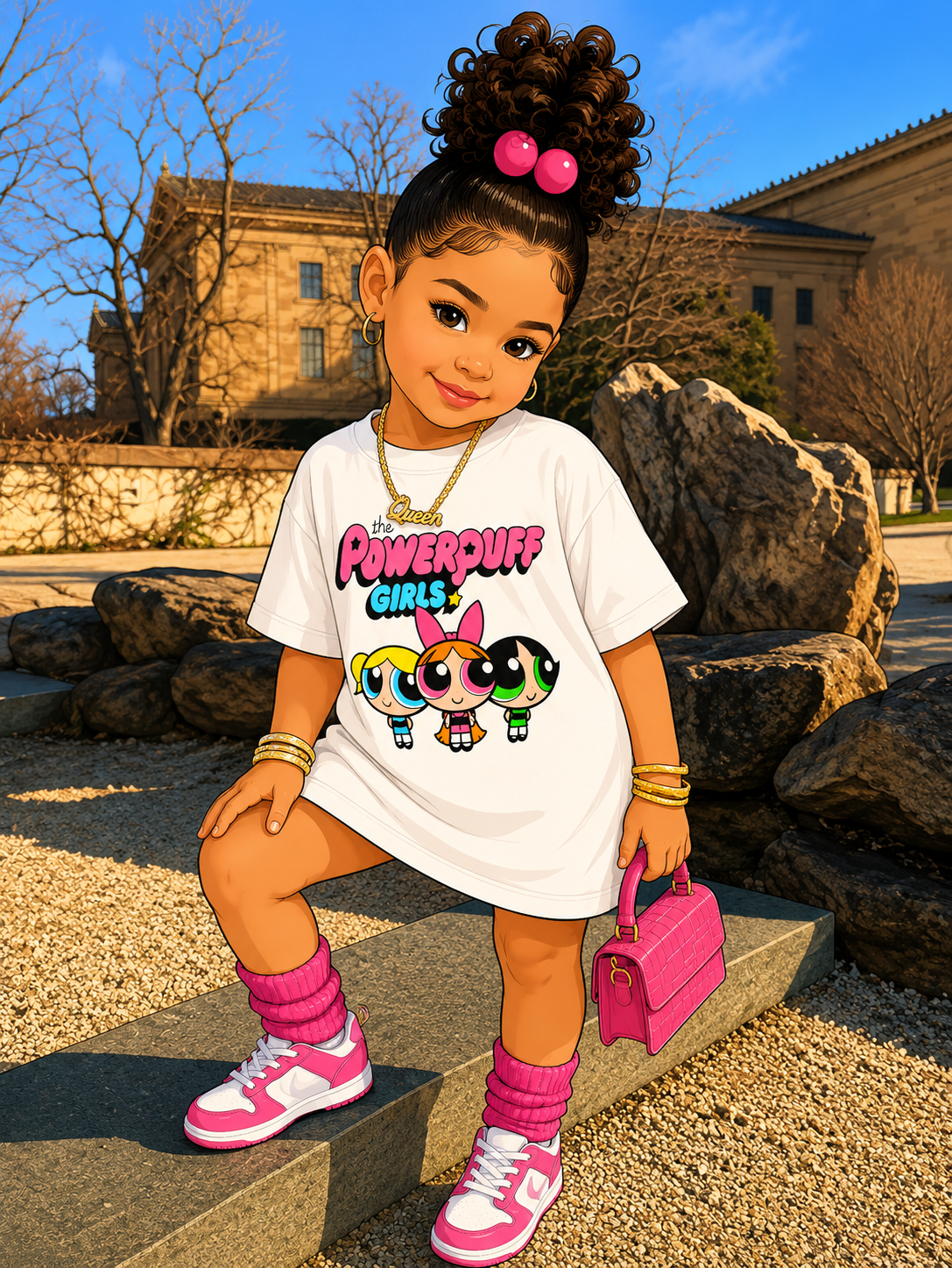 Powerpuff Girls Youth Tee – Blossom, Bubbles & Buttercup Cartoon Shirt
