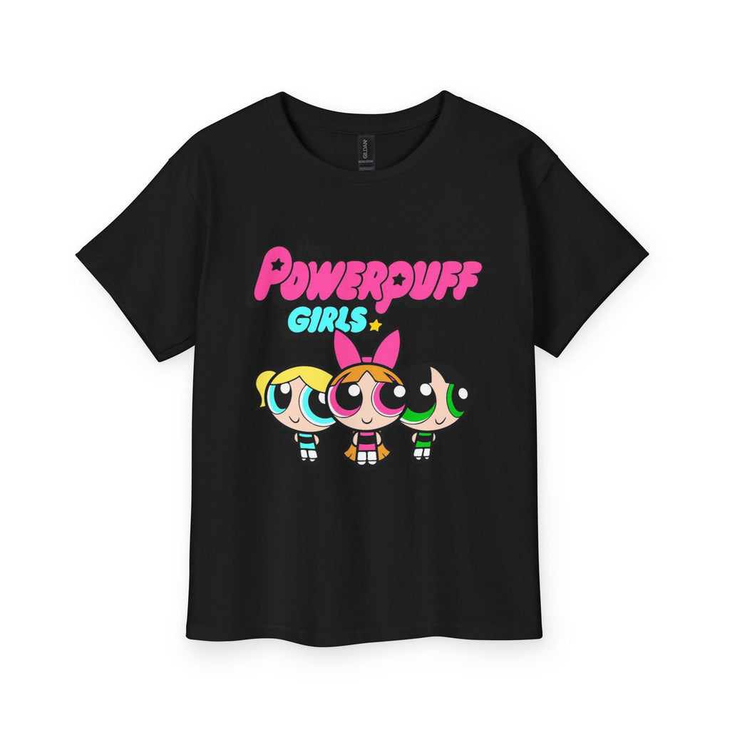 Powerpuff Girls Youth Tee – Blossom, Bubbles & Buttercup Cartoon Shirt
